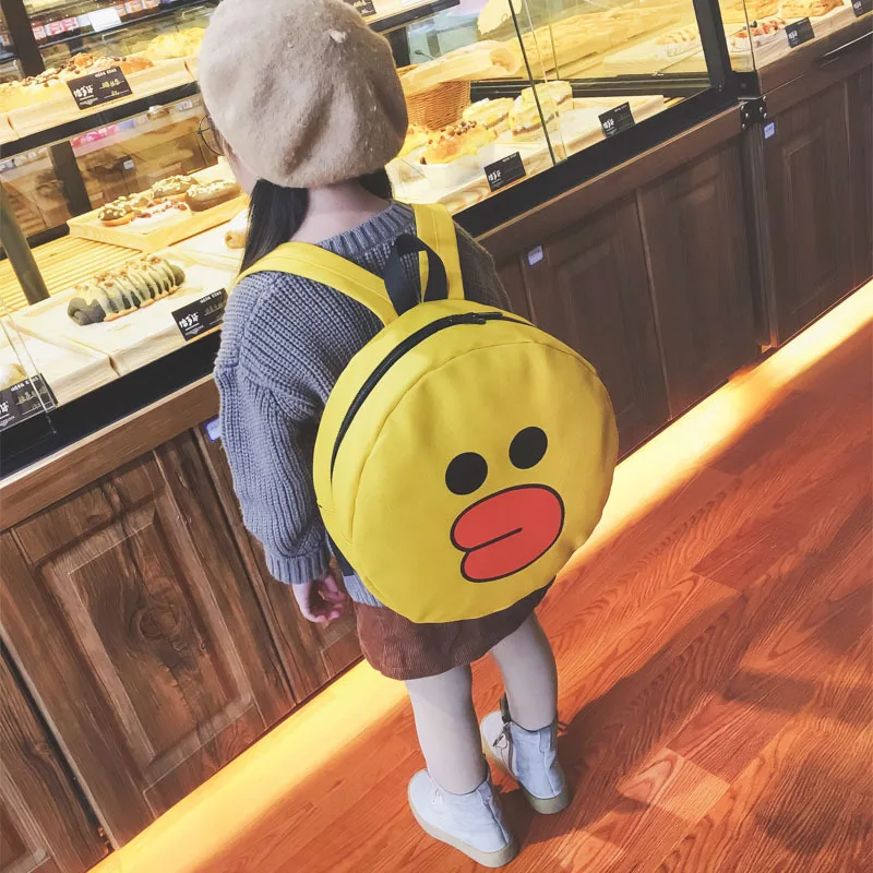 Новый рюкзак Augur парусиновая школьная сумка для студентов мультяшный | Багаж и