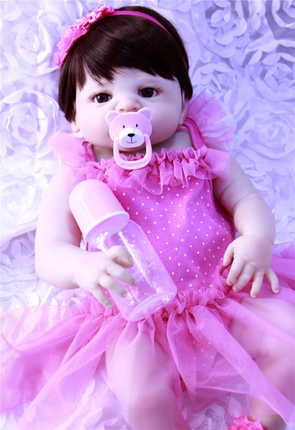 Dollmai blue eyes 23 дюйма полностью силиконовый винил bebe-reborn ручная работа Детская