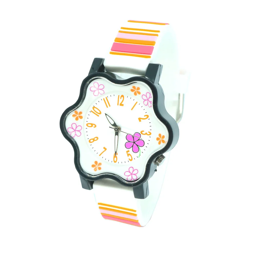 Новинка стильные женские водонепроницаемые часы с цветочным дизайном | Наручные