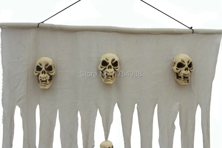 Страшный реквизит на Хэллоуин дом с привидениями номер камера для выхода Череп