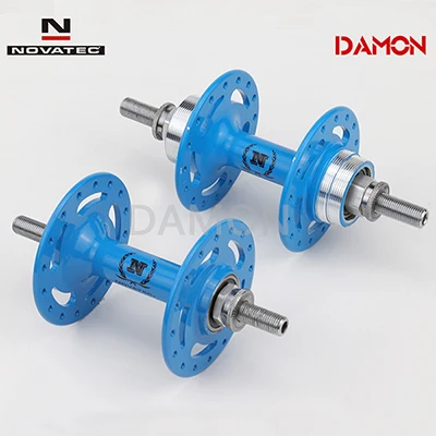 11 Paint blue 14T Красочные Novatec A565SBT A566SBT 32 отверстия фиксированная передача односкоростная велосипедная ступица Передняя и задняя 14 15 16 17T 2 подшипники 100 120 мм - Цвет: 11 Paint blue 14T