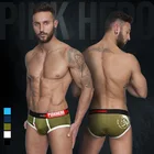 Брендовые пикантные модные мужские трусы Pink Hero, мужские хлопковые боксеры с принтом, акция, горячие хлопковые мужские шорты, мужское нижнее белье