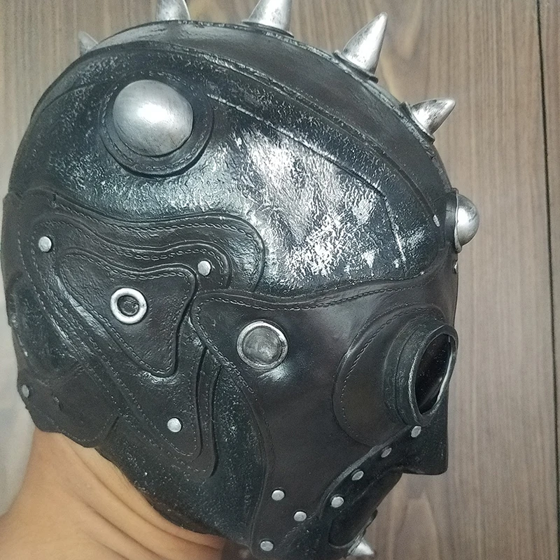 Хэллоуин Латексная Маска для косплея жуткий страх костюм взрослых реквизит