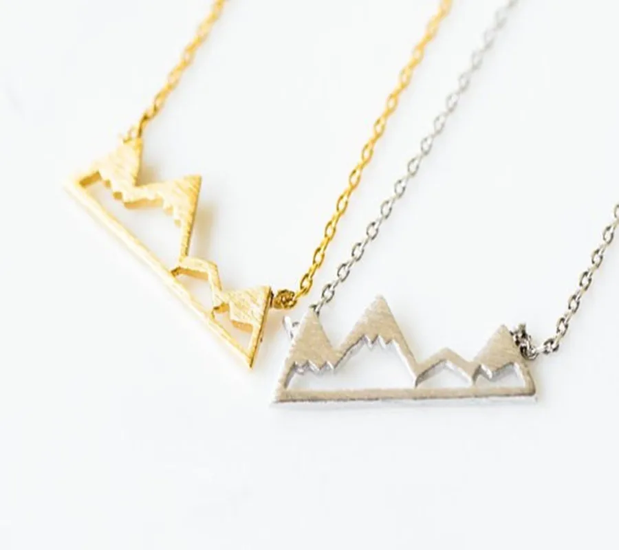 Newest Listing Jewelry Necklace Simple Dainty Snowy Mountain Top Pendant Lover fashion beauty Gift | Украшения и аксессуары