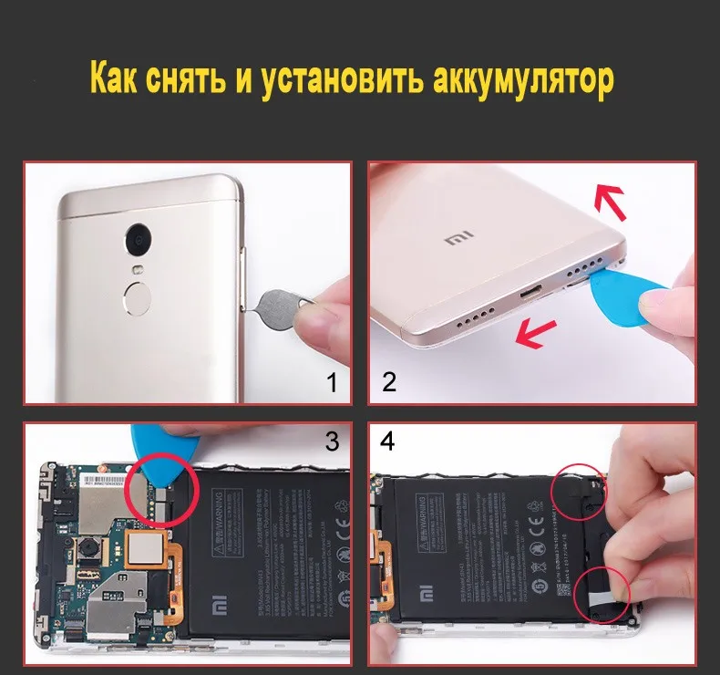NOHON BN43 BN41 BN40 BM42 BM45 BM46 BM47 BN45 Li-Ion Батарея для Xiaomi Redmi 4 Pro 3 3S 3X 4X обратите внимание на возраст 2, 3, 4, 4X5 батареи сотового телефона