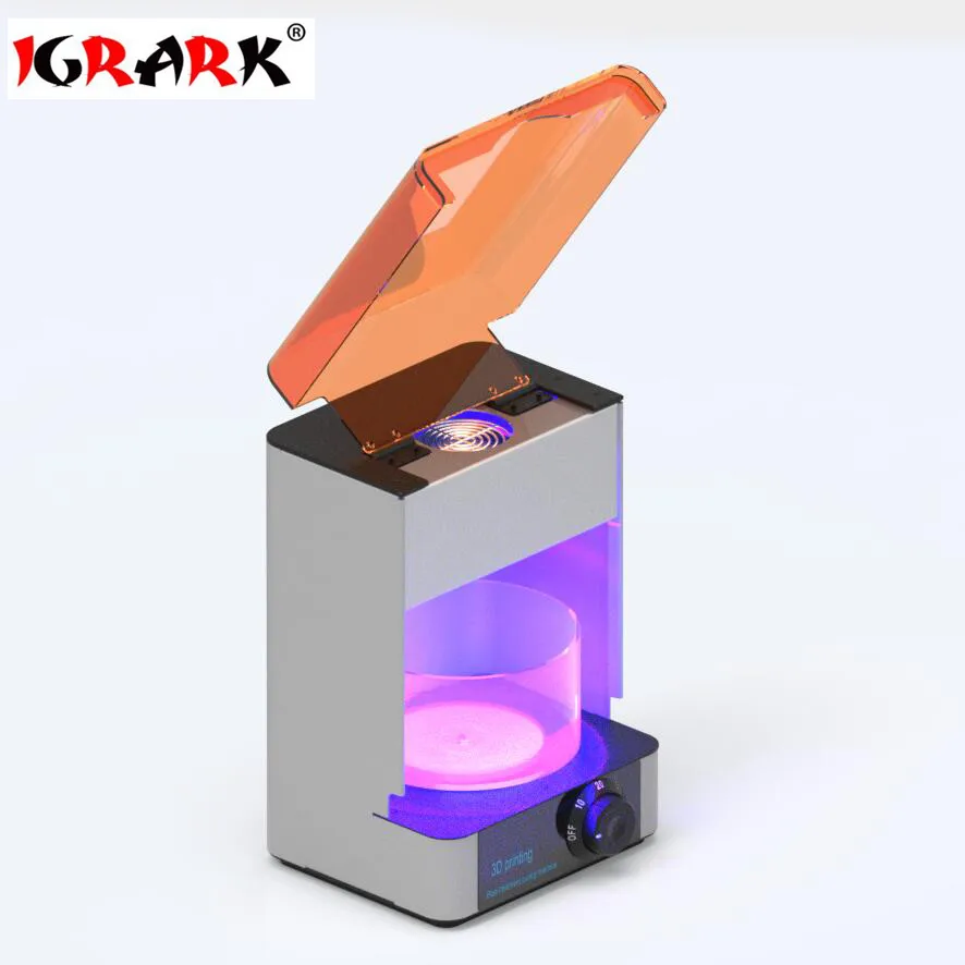 IGRARK 3d принтер УФ отверждения 400-405 нм длина волны УФ отверждения коробка для DLP/lcd/SLA смолы 3d принтер ювелирных изделий/стоматология