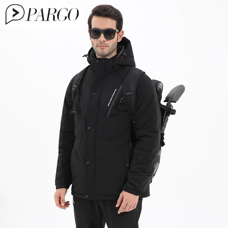 PARGO новые зимние Для мужчин Soft Shell Пеший Туризм пуховик лыжный Водонепроницаемый