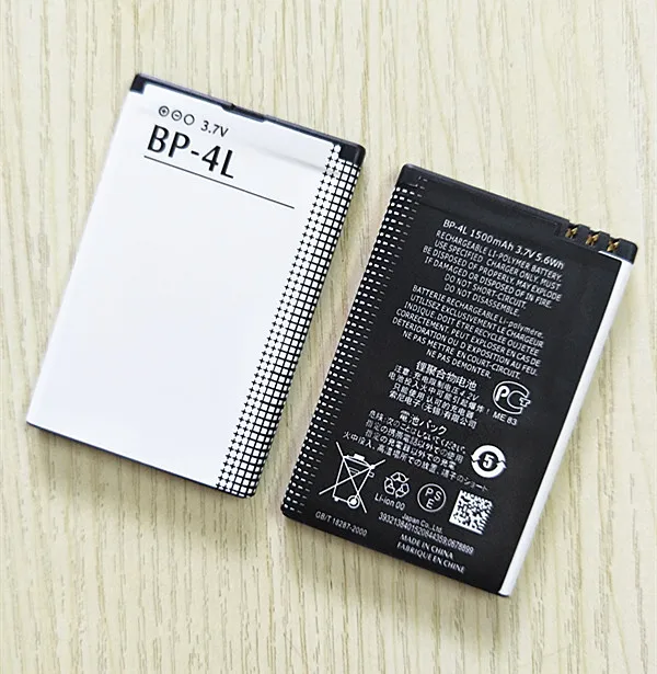 B TAIHENG 1 шт. 1500 мА/ч BP 4L Батарея для Nokia E61i E63 E90 E95 E71 6650F N97 N810 E72 E52 BP4L P|Аккумуляторы
