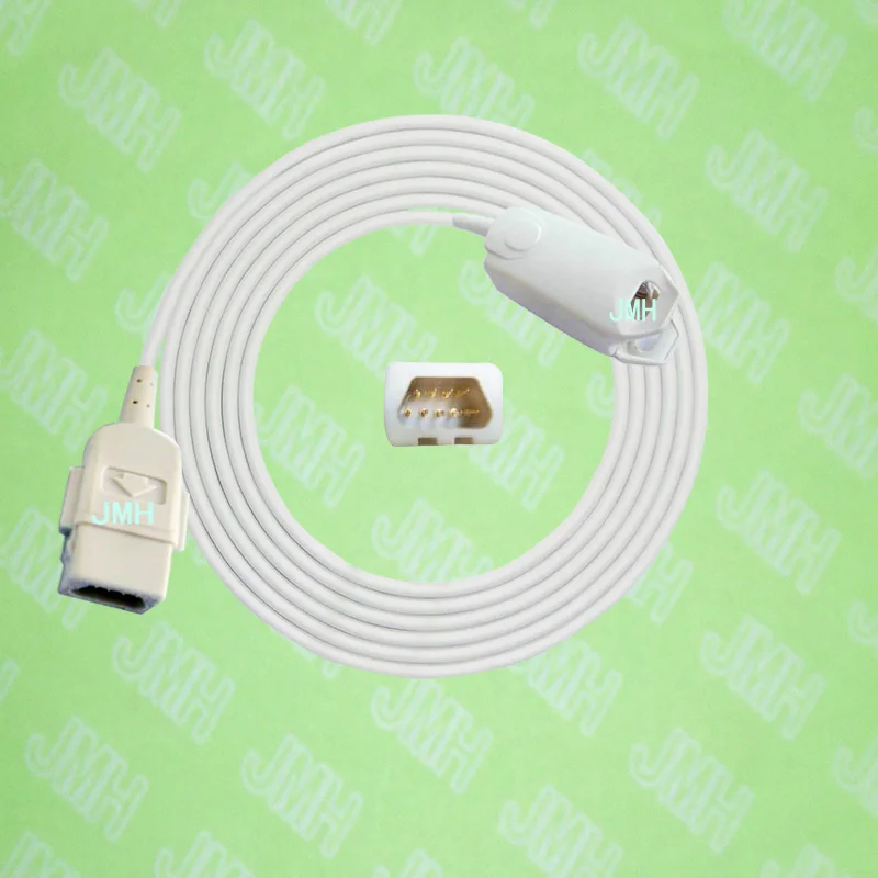 

Compatible with Datex-Ohmeda Pulse Oximeter monitor, Adult finger clip spo2 sensor, 9PIN.