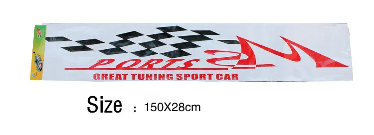 2 шт./пара 150*28 см отличная Настройка спортивного автомобиля крутые слова Стайлинг
