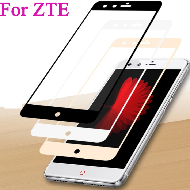 Закаленное стекло 20D с полным покрытием для ZTE Axon 7 защитная пленка экрана Nubia Z11 Z17