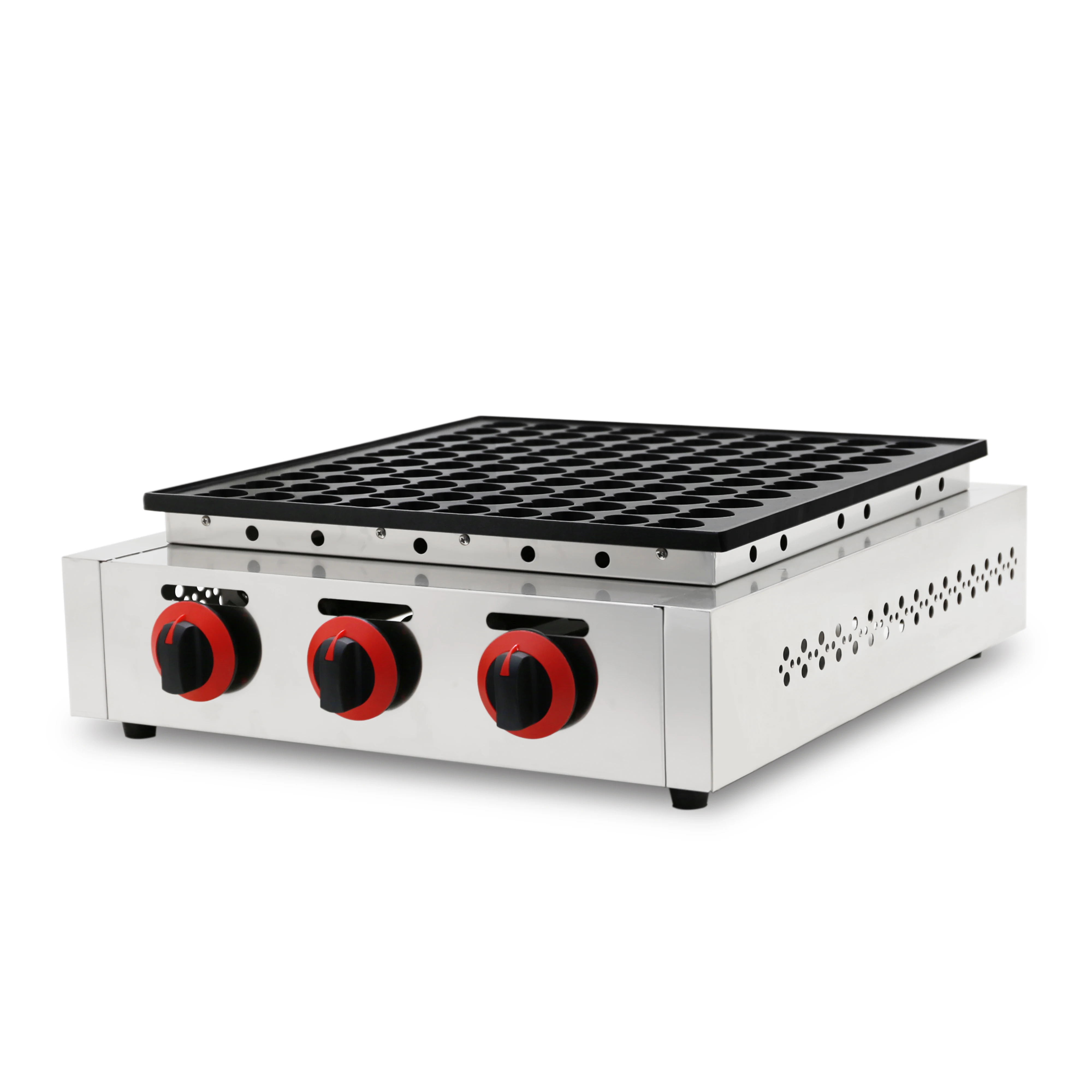 Коммерческая машина для приготовления блинов вафель с 100 отверстиями устройство