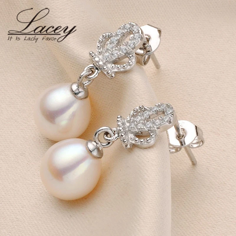 Женский ювелирный комплект из серебра 925 пробы с натуральным жемчугом|set jewelry|set