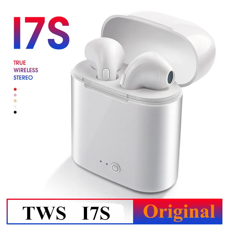 Качественные Заводские новые продажи Tws I7s беспроводные Bluetooth наушники вкладыши с