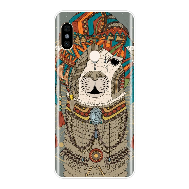 Задняя крышка с кроликом для Pocophone F1 Xiaomi Redmi S2 4A 5A 6A 5 Plus мягкий силиконовый чехол