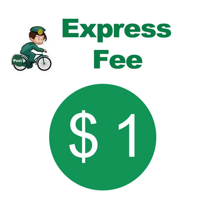 

$5 Extra Fee/cost just for the balance of your order/shipping cost ,thanks