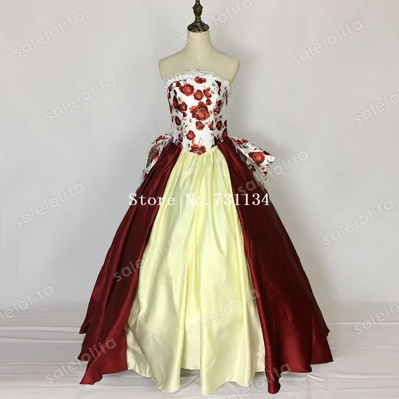 Викторианская королевская фантазия сказочная принцесса суеты бальное платье