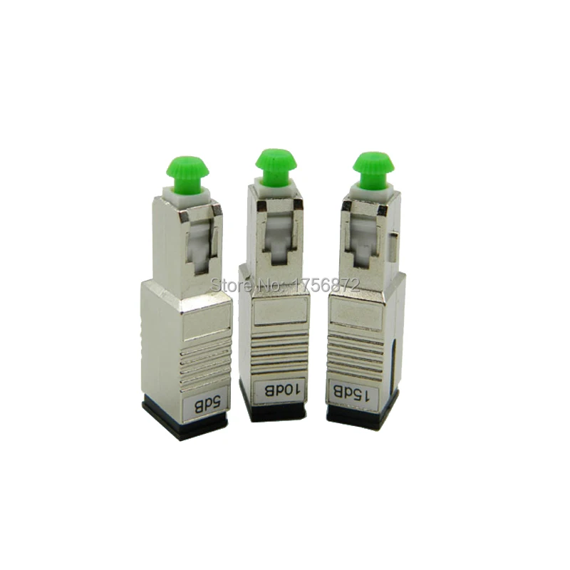 

SC/APC Fiber Optic Attenuator, Singlemode 3dB