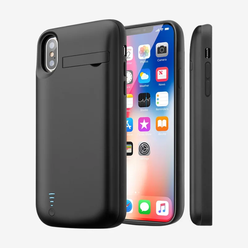 5000 мАч чехол для зарядного устройства чехол для аккумулятора для iPhone X XS чехол для зарядного устройства