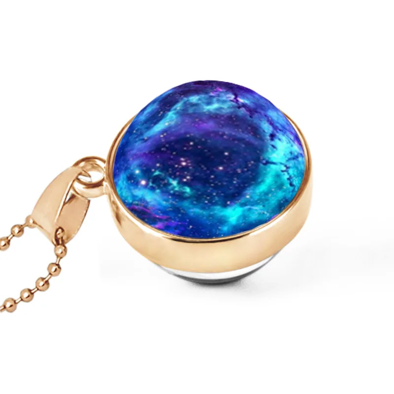 Ожерелье с подвеской Amaiyllis ожерелье унисекс из большого стекла длинная цепь для