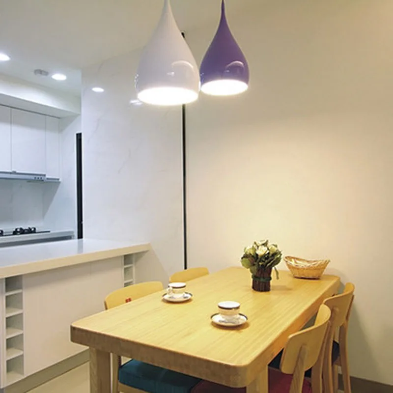 Алюминиевый Подвесной Светильник E27 в современном дизайне креативная личность