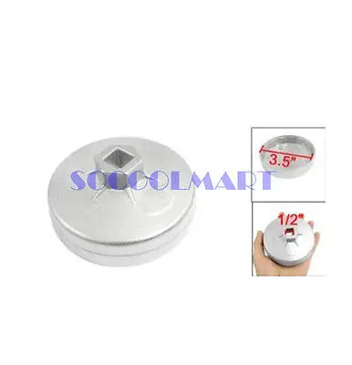 

1Pcs 89mm Cap Style Oil Filter Socket Wrench Remover 15 Flutes 13mm