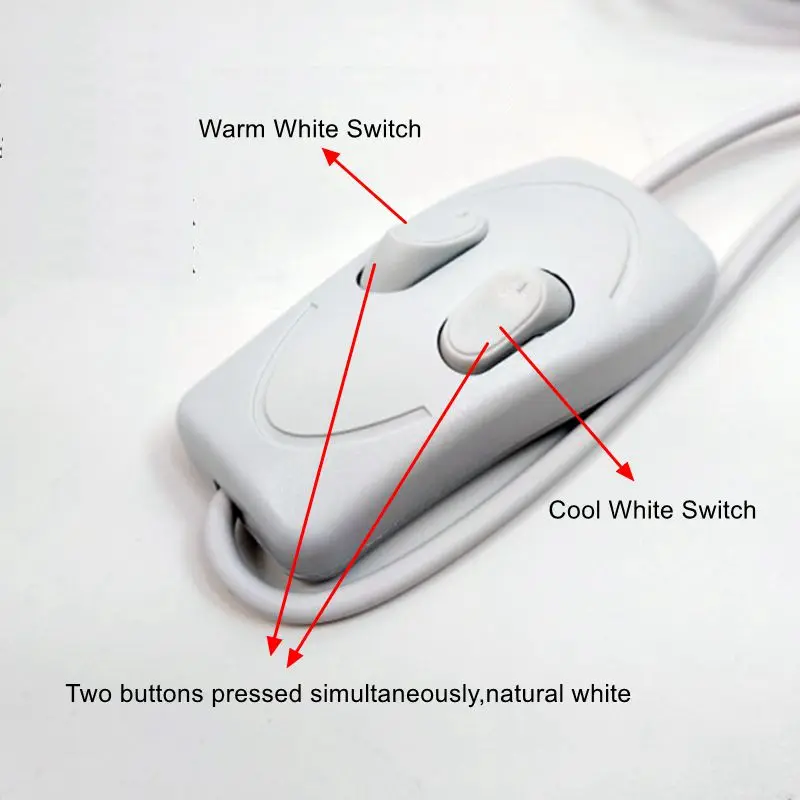 Светодиодная лента с USB 2835 SMD, светодиодный светильник для книг, настольная лампа для прикроватного чтения, кабинета, офисного шкафа, ночной Светильник