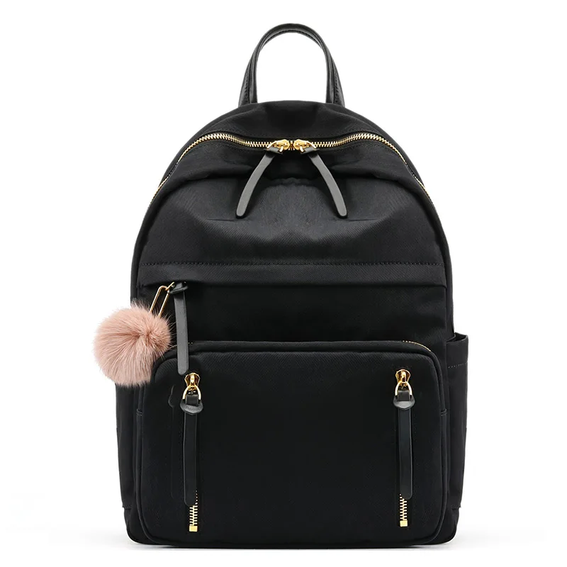 LA FESTIN, Рюкзак Mochila, Классический рюкзак, женская модная сумка, водонепроницаемые дорожные сумки, школьная сумка для отдыха - Цвет: Черный