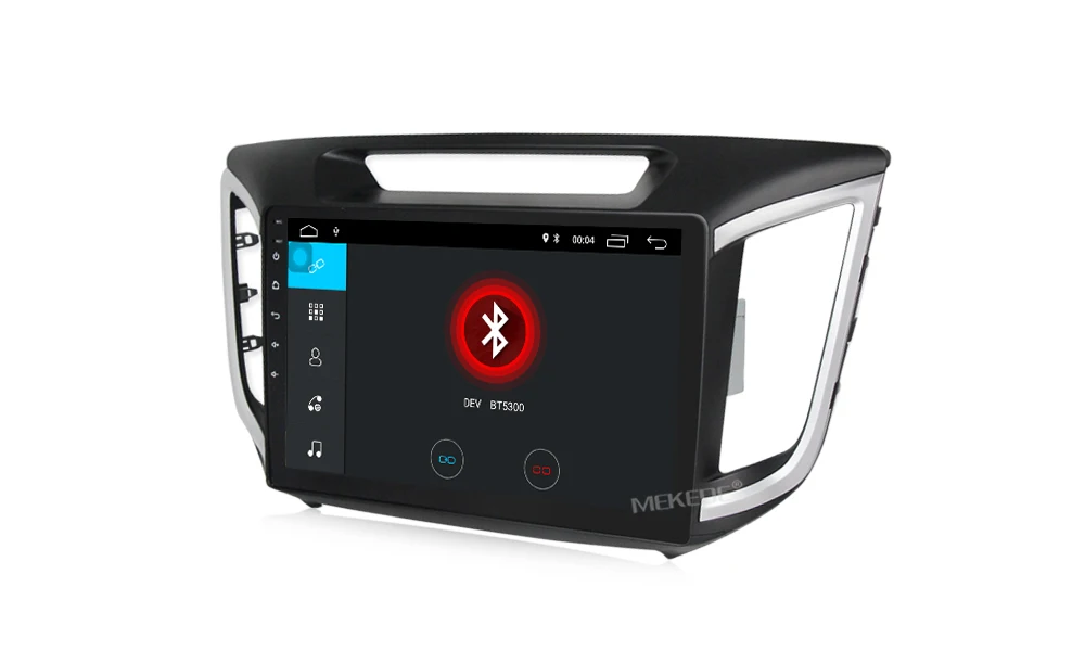 10," 1024x600 HD Quad 4 ядра Android 8,1 автомобильный DVD для hyundai Creta IX25-18 с Оперативная память gps радио навигации