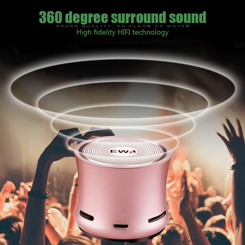 ЕВА A109mini Bluetooth Динамик MP3 плеер Портативный Динамик для телефона металлический USB Вход MP3 плеер спортивные Динамик s