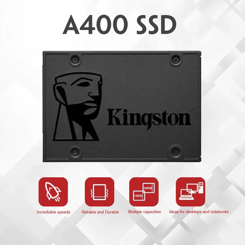 Внутренний твердотельный накопитель Kingston SSD A400 SATA III 2 5 дюйма 120 гб 240 480 960