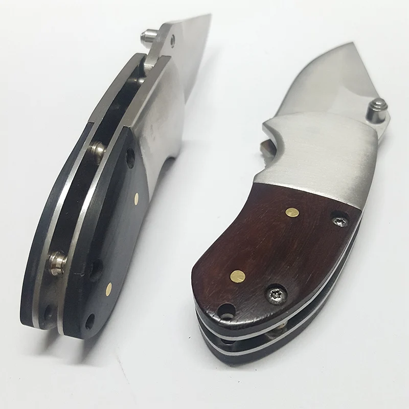 Карманный нож edc паук 440c стальной складной для выживания ganzo ebony ручка инструменты