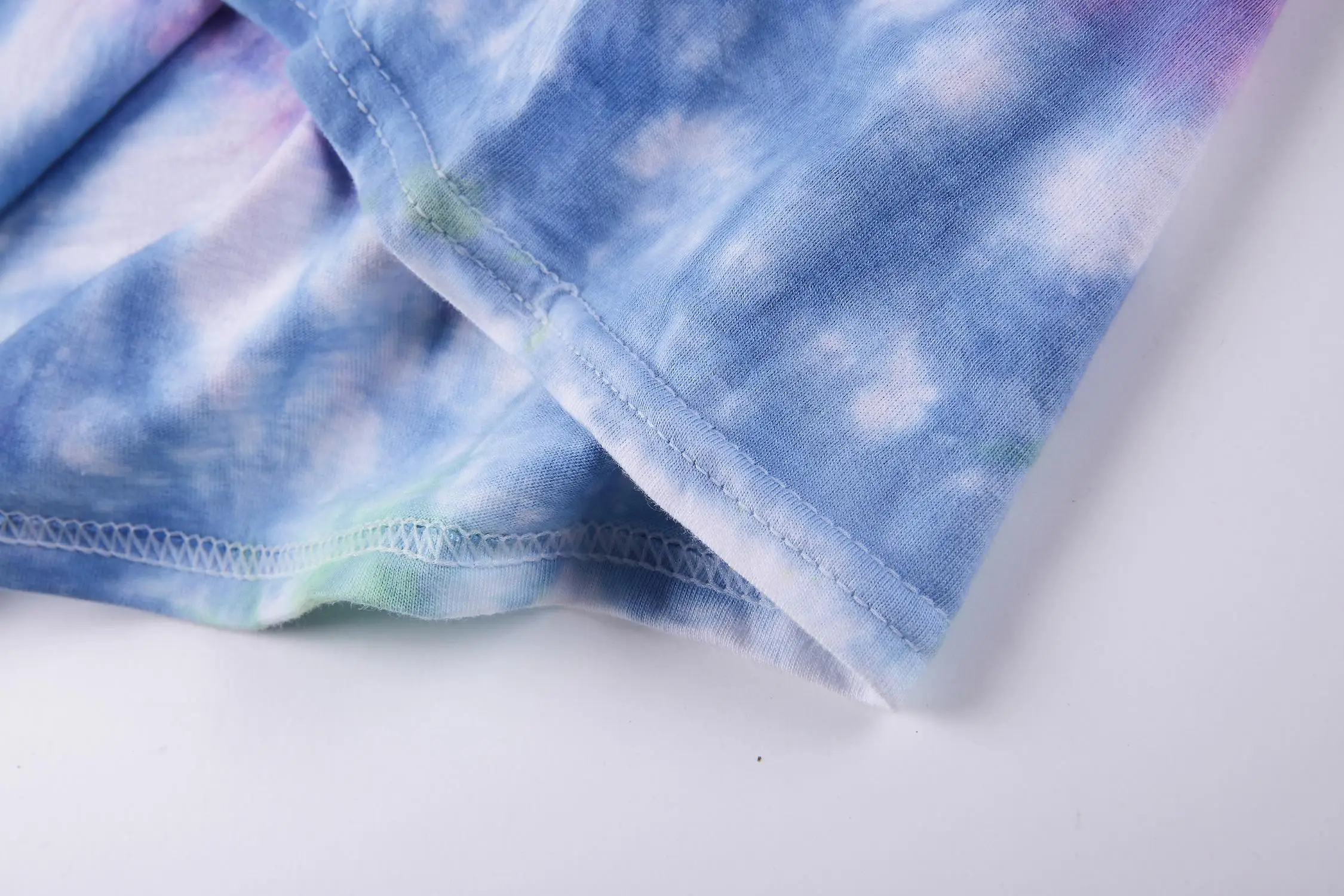 19SS Трэвиса Скотта астромира футболка 1:1 высокое качество инопланетянин Tie Dye футболка уличного рынка хип-хоп Astroworld футболка