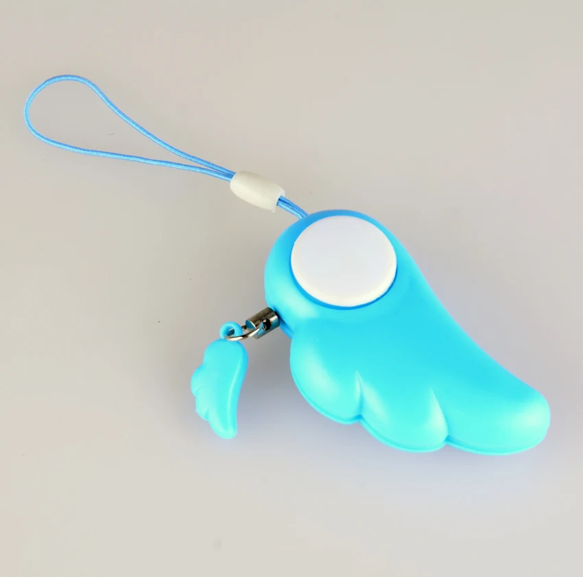 Крылья Ангела Личная Самообороны сигнал тревоги (розовый/синий) 90dB