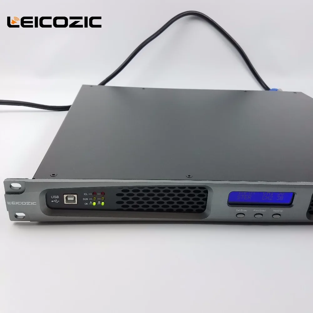 Leicozic 1400 Вт усилитель мощности цифровой линейный живой звук PA / DJ системы легкий