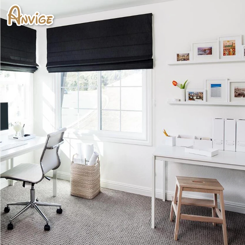 Современные римские затемненные шторы различных цветов/оконные занавески из