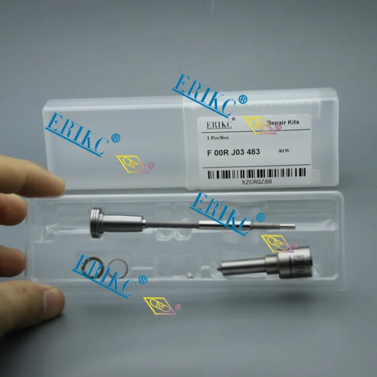 F00R J03 483 ERIKC F00RJ03483 Common Rail Valve Kit Форсунка DLLA144P1707 клапан F00RJ01941 для Cummins инжектор 4942359