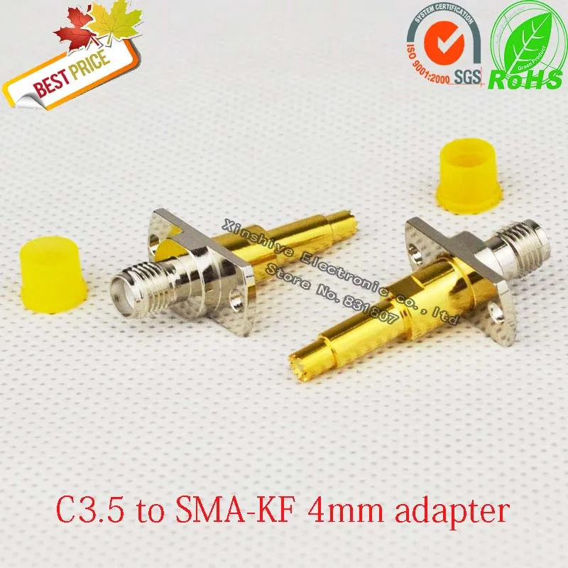 C3.5мм/4 мм ремень зуб тип для SMA-KF наружный винт диаметр 2 4G модуль типа SWF/SMA тестовый