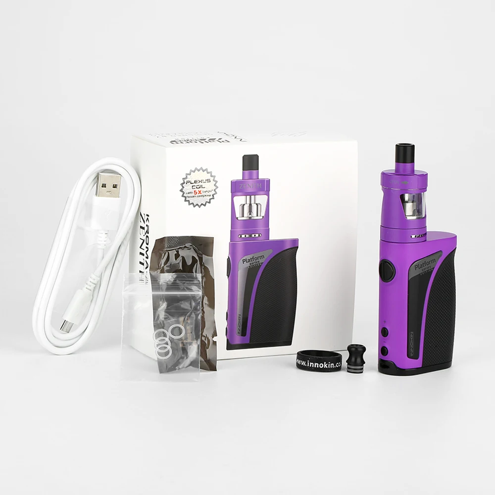 100% Original Innokin Kroma-A 75W TC Kit 2000mAh with 4ml/2ml Zenith Atomizer &amp Max Power MOD E-cigarettes Vape | Электроника