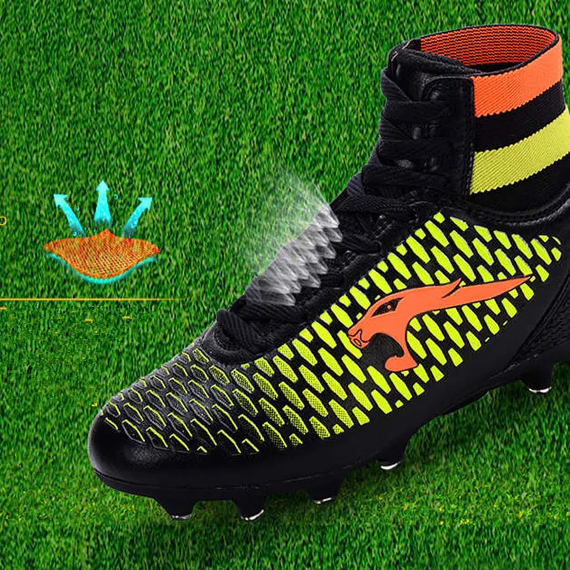 Ботинки для регби мужские Дышащие футбольные кроссовки из сетчатого материала