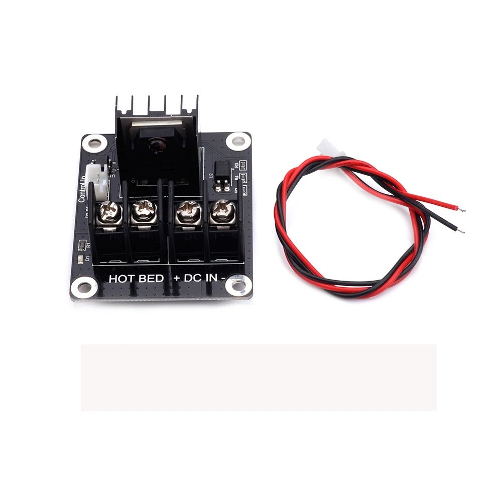 3d принтер с подогревом кровать модуль питания/hotfet MOSFET Модуль расширения inc. 2pin свинец с кабелем для Anet A8 A6 A2 Ramps 1,4