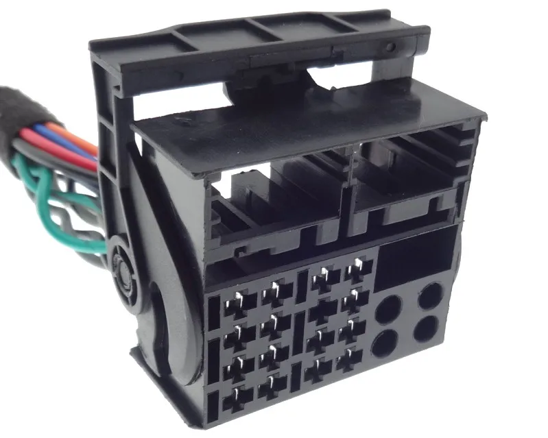 Переходник BMW BM24 на BM54 радиоадаптер круглые плоские контакты E46 E39 E38 E53 - купить по