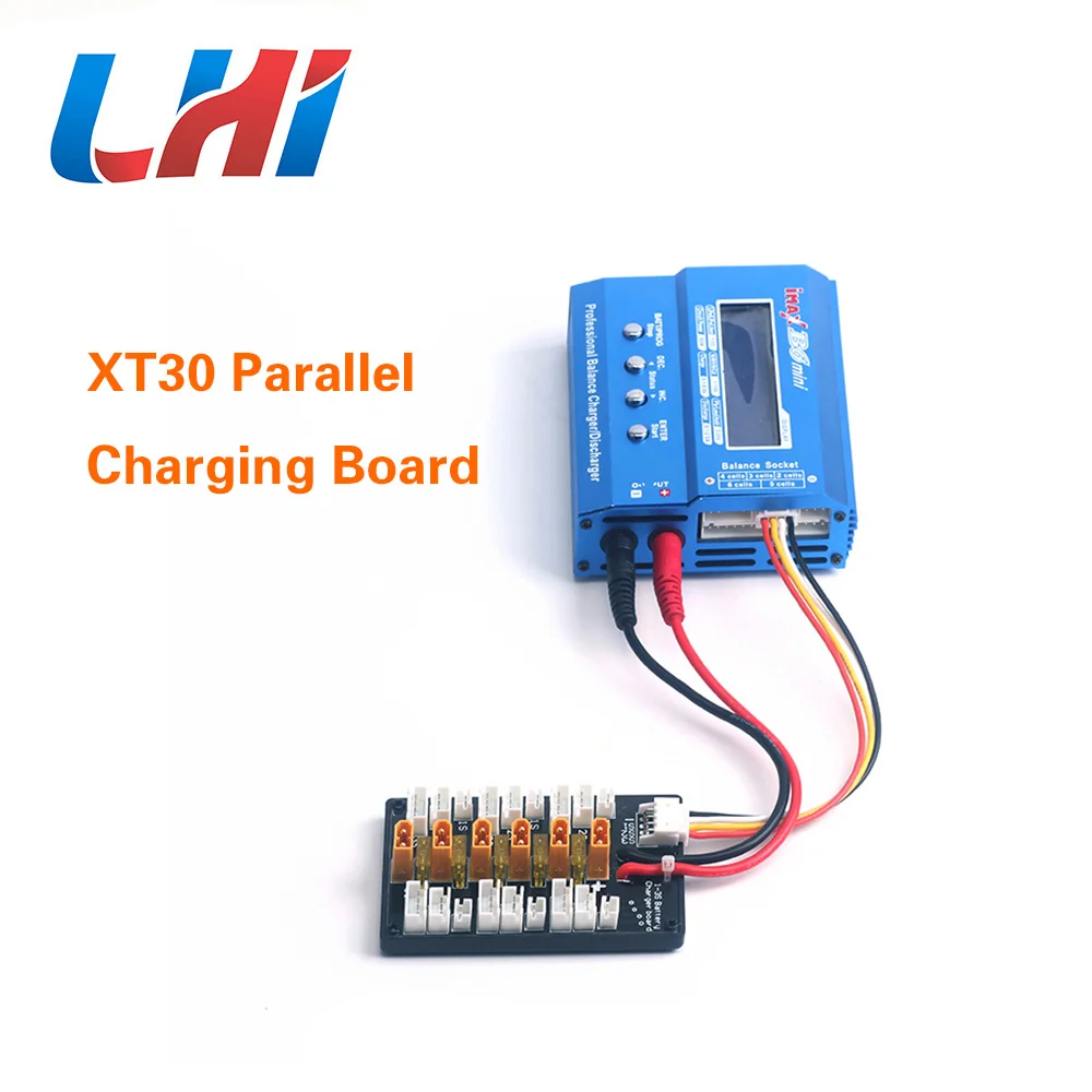 XT30 параллельная зарядная плата для 1S 2S 3S LiPo батареи совместимы с JST-PH 2 0 JST разъём