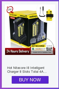 Nitecore UM2 UM4 USB QC зарядное устройство интеллектуальная схема глобальная страховка Li-Ion AA AAA 18650 14500 21700 20700 зарядное устройство