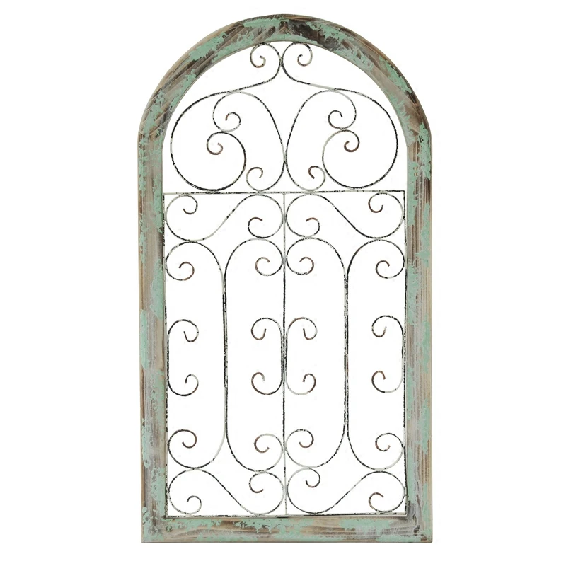 Ретро деревянные окна настенные украшения модные магазины реквизит для