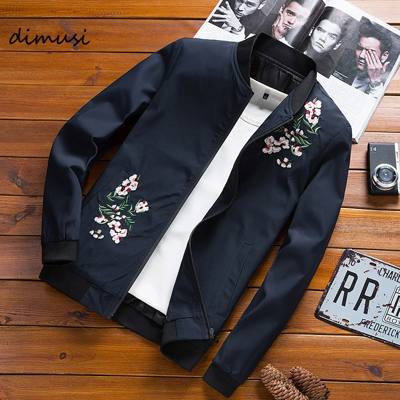 DIMUSI мужские куртки бомберы мужской моды Анорак уличная хип хоп пальто для