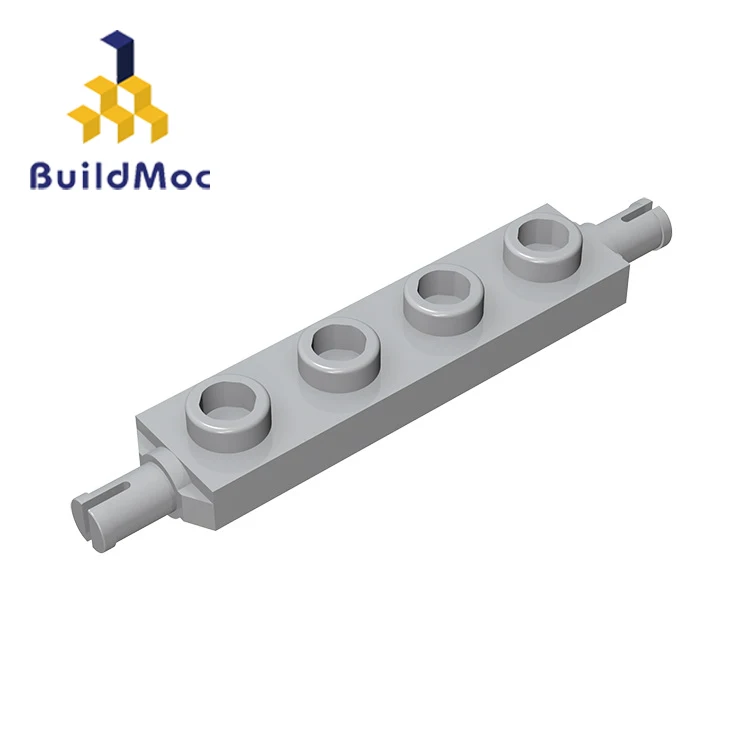 BuildMOC совместимые сборы частицы 2926 1x4 для строительных блоков детали сделай сам