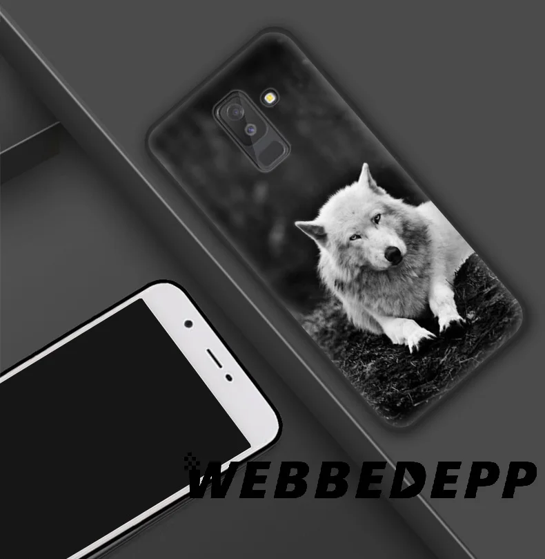 WEBBEDEPP волк на снегу Симпатичные из мягкого ТПУ силиконовый чехол для Samsung Galaxy S10 S10e