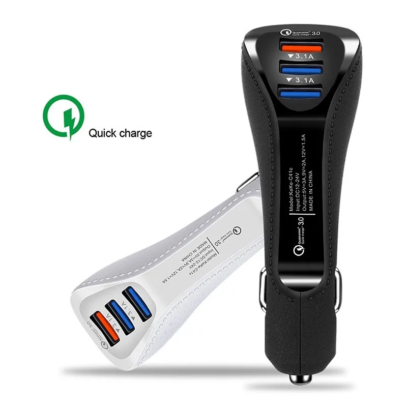 Автомобильное зарядное устройство QC 3 0 с USB-портом | Мобильные телефоны и