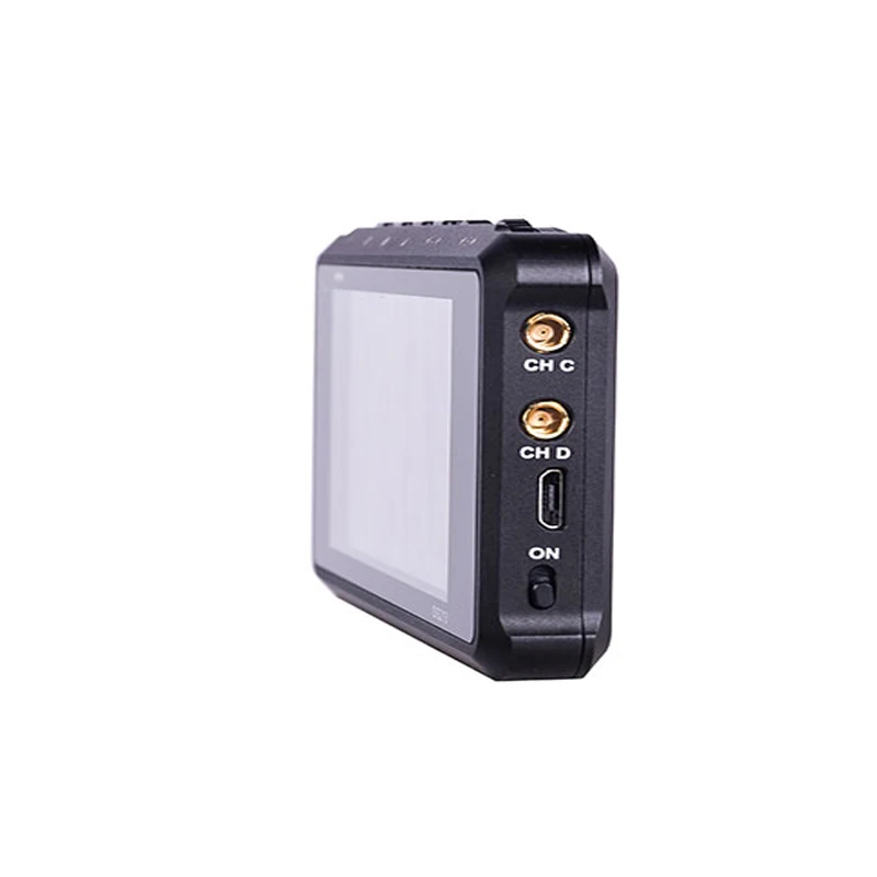 Профессиональный DS213 4 цифровой осциллограф Diy kit Nano Портативный 80 МГц полоса пропускания осциллограф процессор алюминиевый корпус измерительного прибора